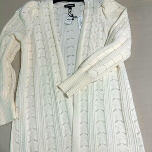 Brand New Express open Cardigan crochet sweater